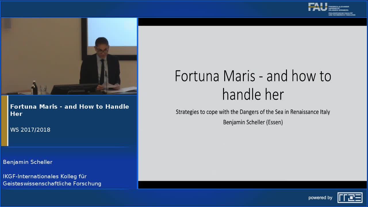 Fortuna Maris - and How to Handle Her: Strategies to Cope with the Dangers of the Sea in Renaissance Italy preview image
