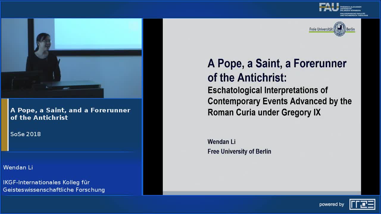 A Pope, a Saint, and a Forerunner of the Antichrist: Eschatological Interpretations of Contemporary Events Advanced by the Roman Curia under Gregory IX preview image