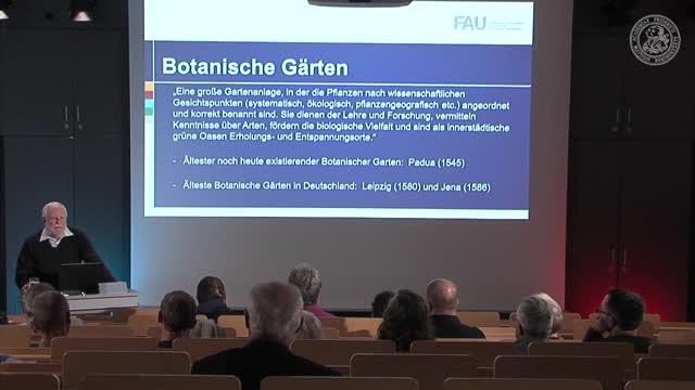Botanischer Garten der FAU - der attraktive Lehr- Lern und Erlebnisort im Zentrum von Erlangen preview image