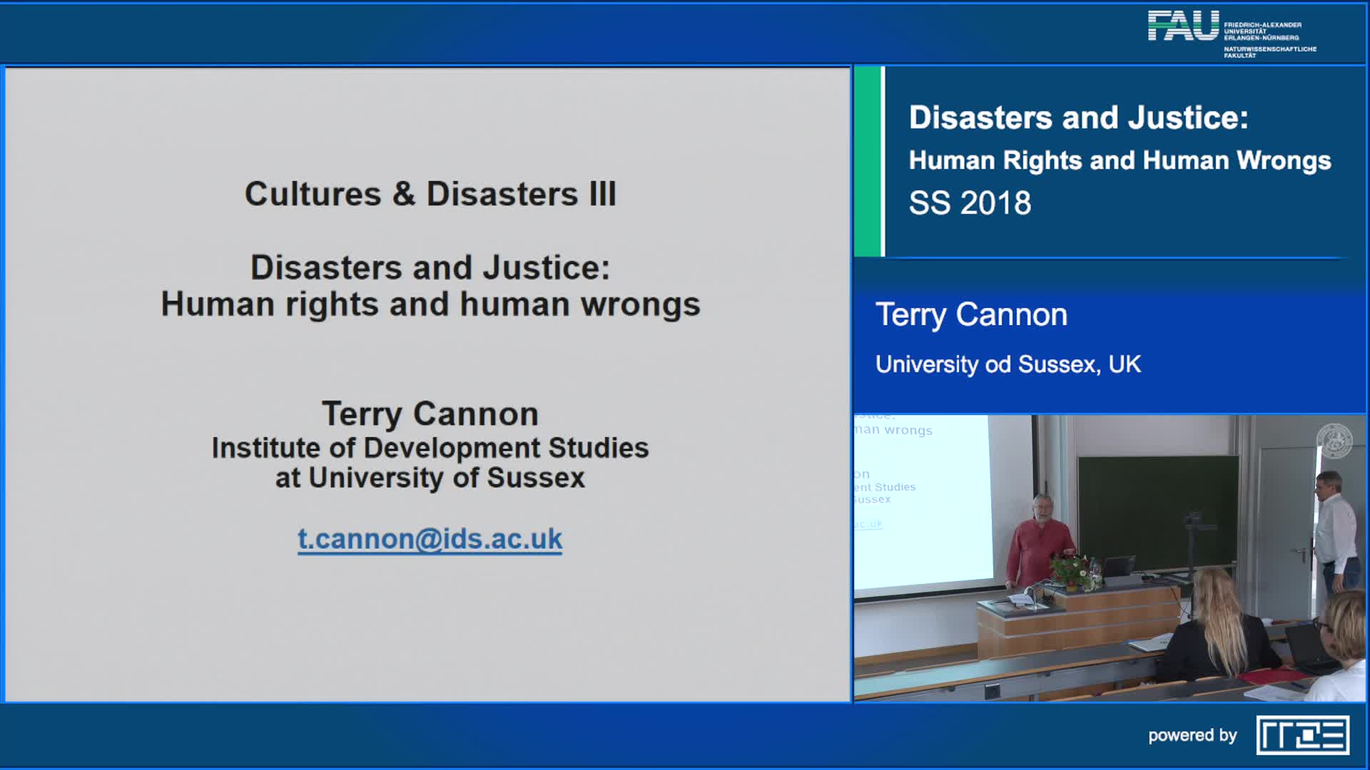 Disasters and Justice: Human Rights and Human Wrongs preview image
