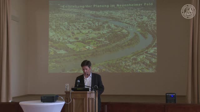 Jürgen Odszuck - „Town and Gown“ – Entwicklung von Stadt und Universität preview image