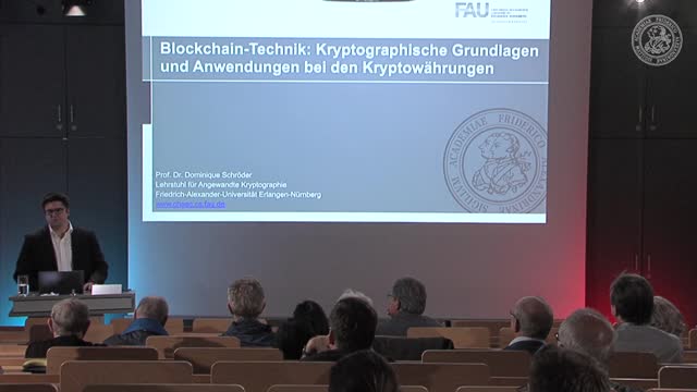 Blockchain-Technik: Kryptographische Grundlagen und Anwendungen bei den Kryptowährungen preview image