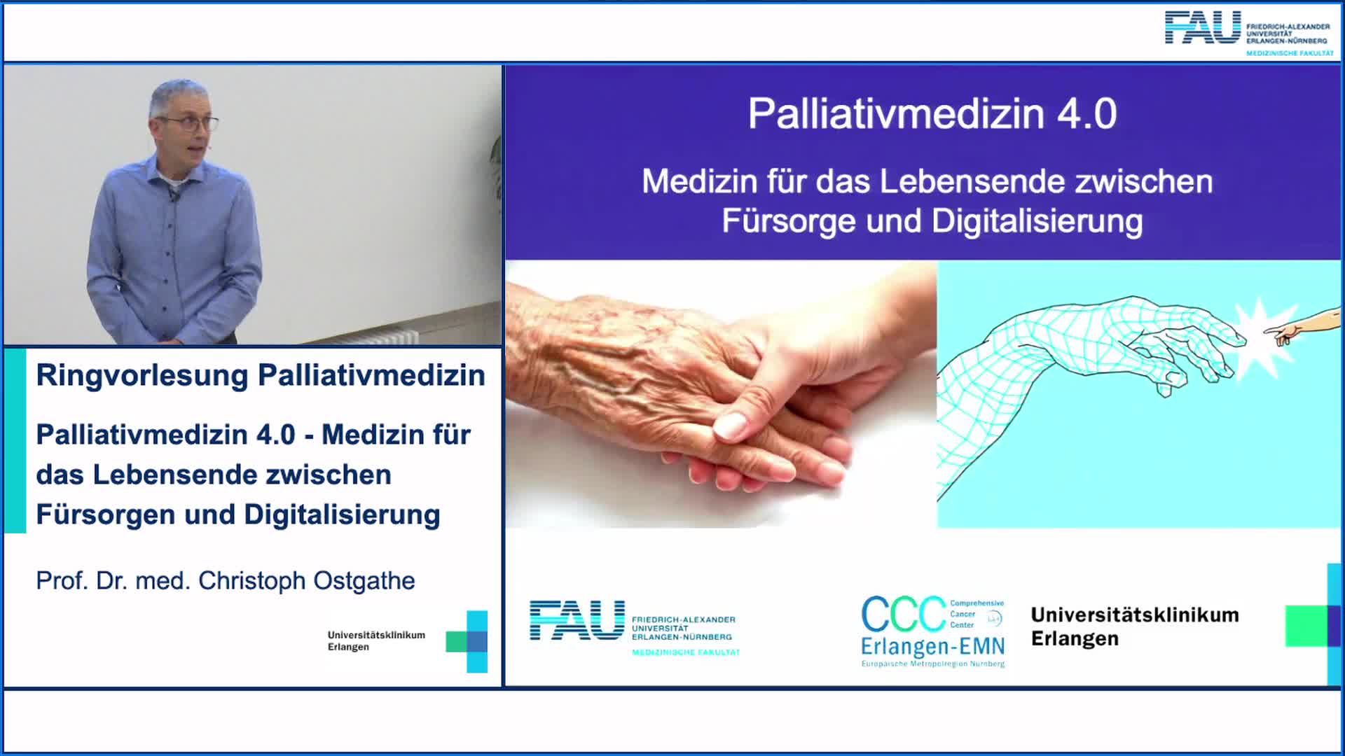 Palliativmedizin 4.0 - Medizin für das Lebensende zwischen Fürsorgen und Digitalisierung preview image