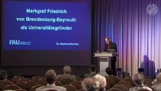 Markgraf Friedrich als Universitätsgründer preview image