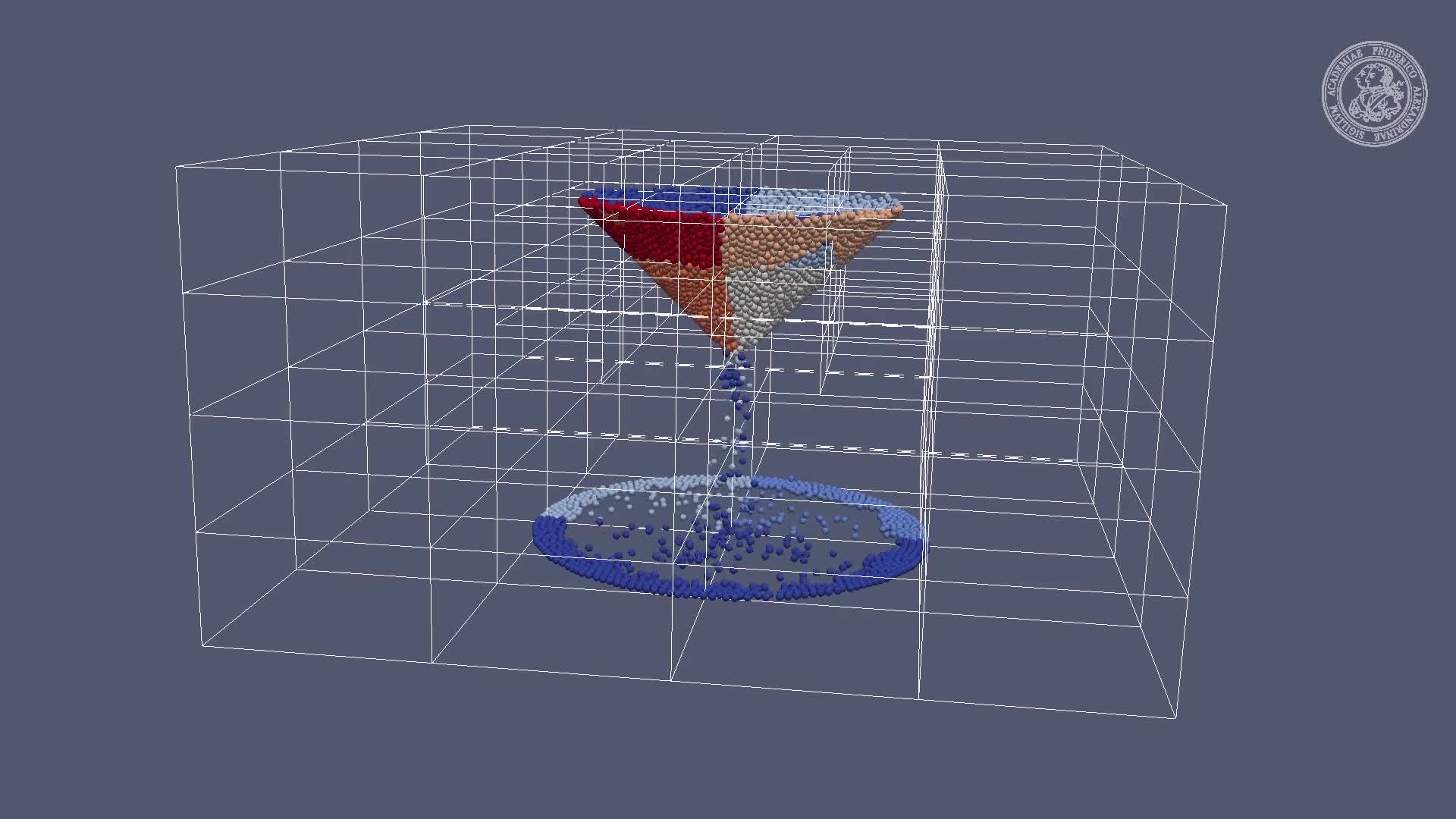 Hourglass with 60k particles preview image