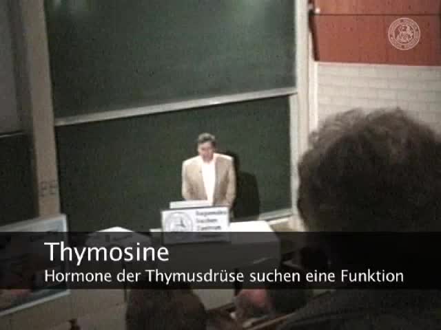 Thymosine: Hormone der Thymusdrüse suchen eine Funktion preview image