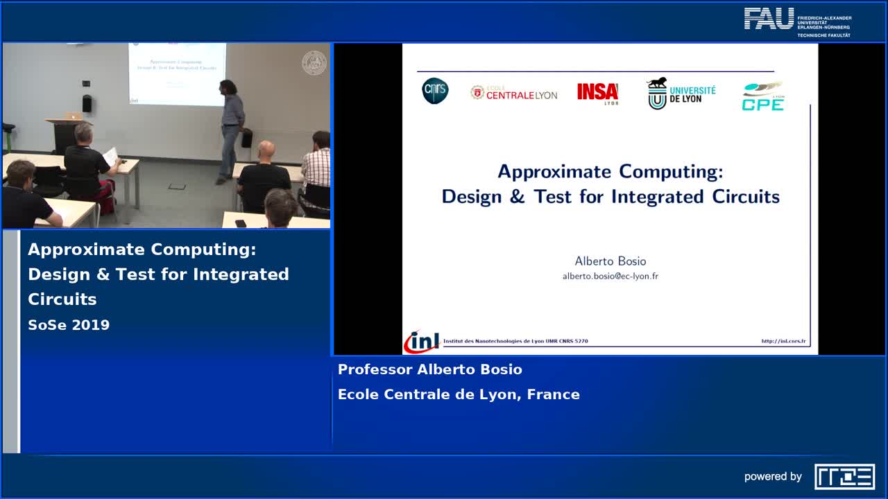 Approximate Computing: Design & Test for Integrated Circuits preview image