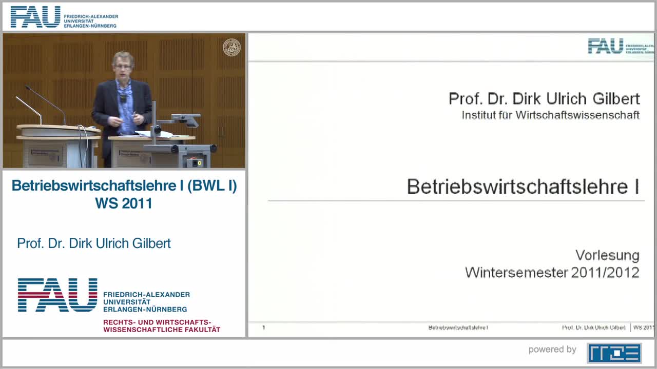 Betriebswirtschaftslehre I preview image