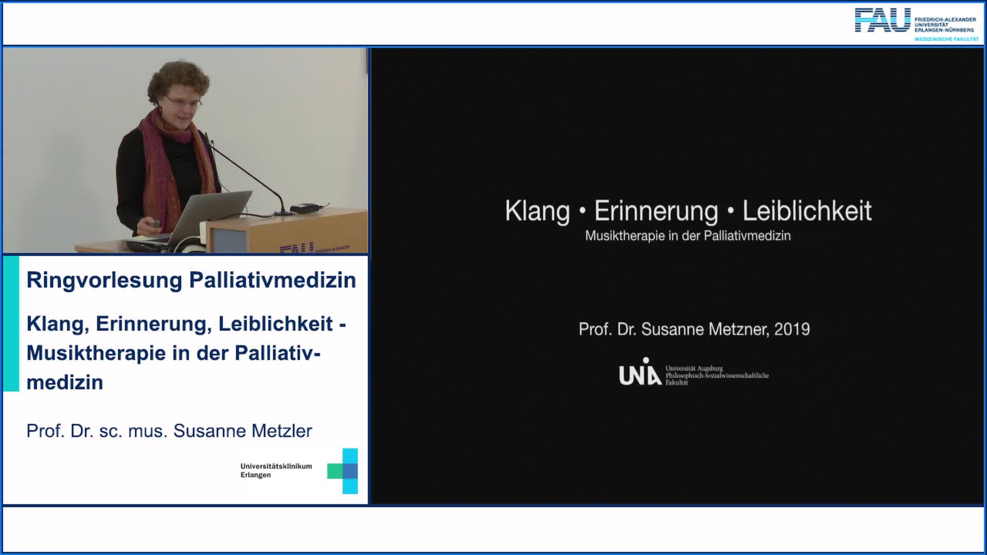 Klang, Erinnerung, Leiblichkeit - Musiktherapie in der Palliativmedizin preview image