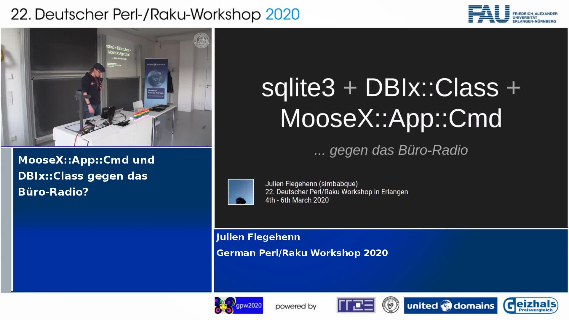 MooseX::App::Cmd und DBIx::Class gegen das Büro-Radio‎ preview image