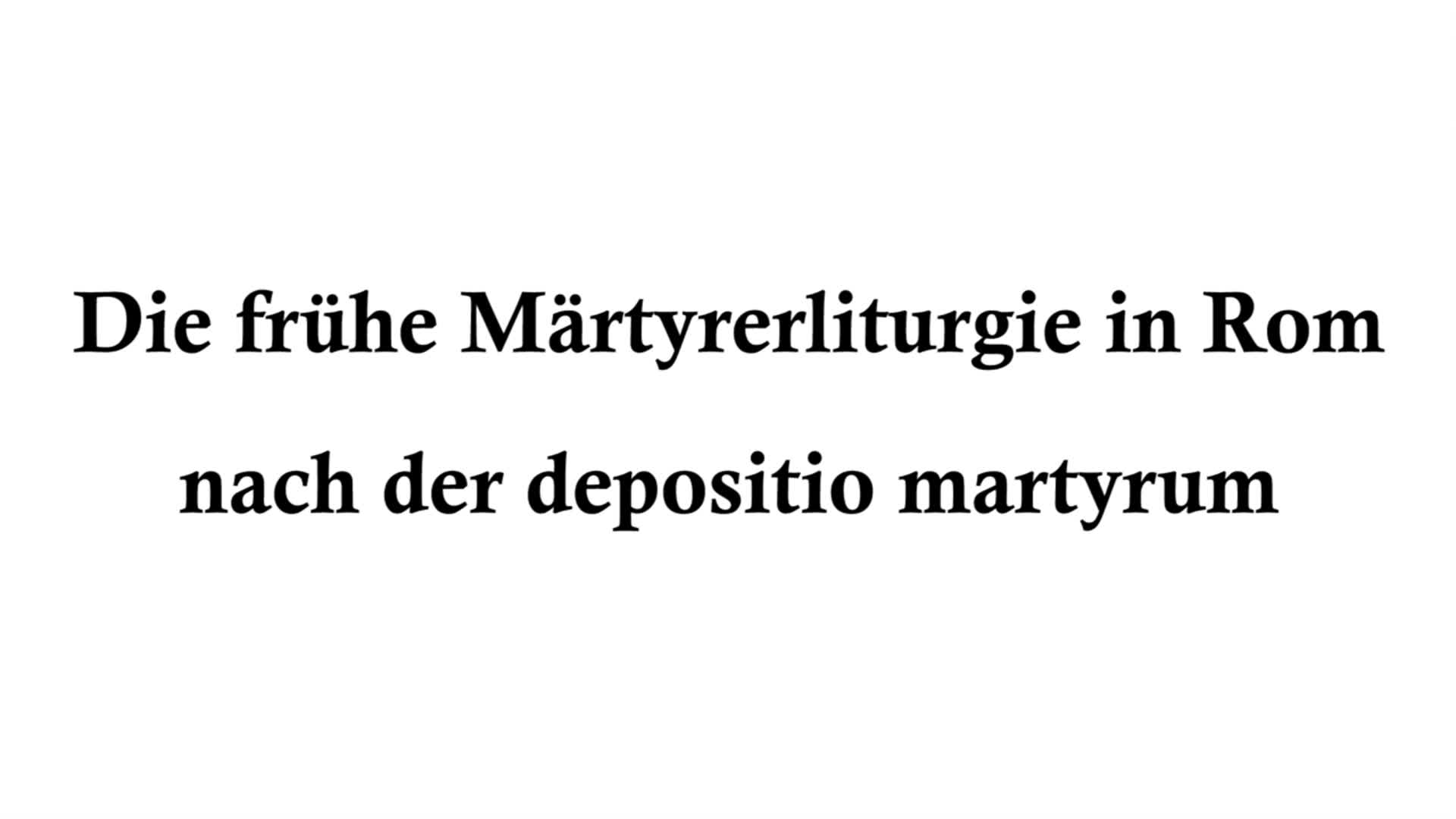 Deposito Martyrum preview image