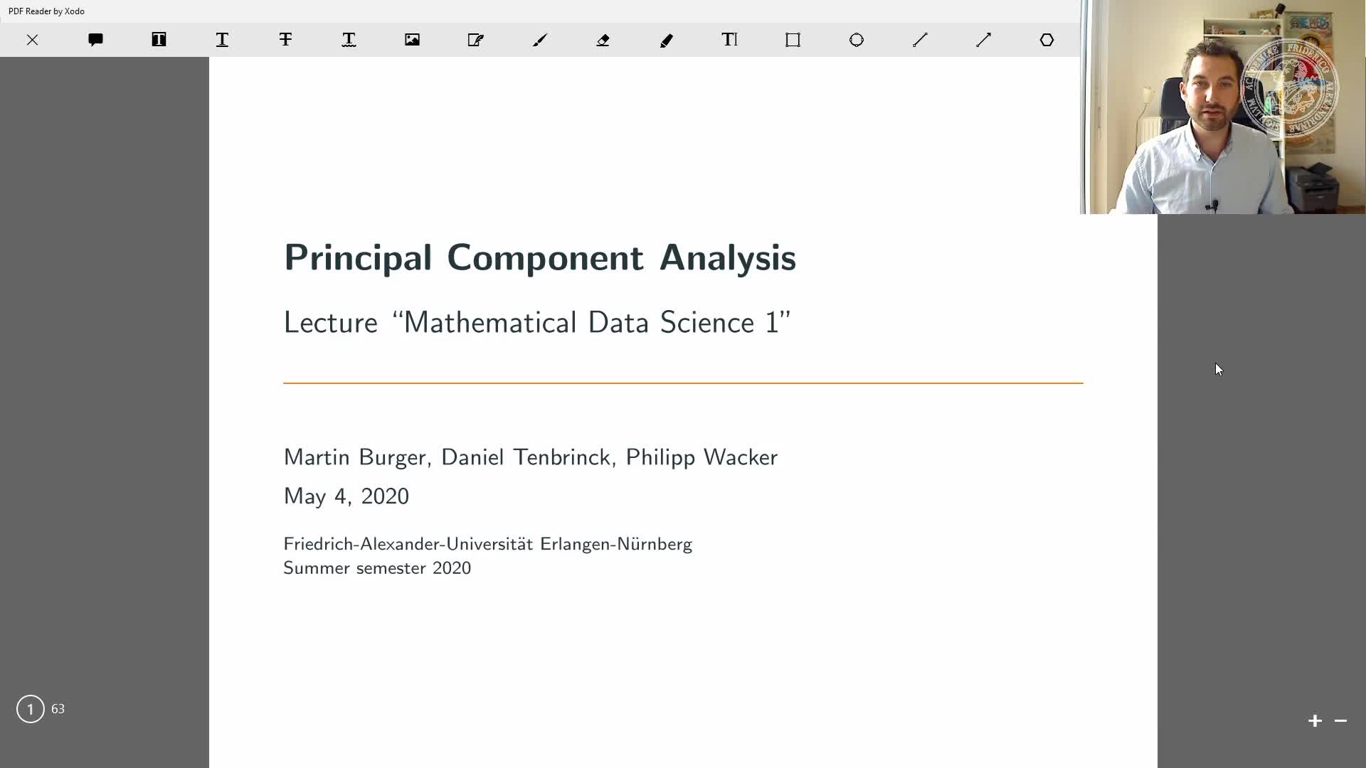 (Linear) Principal Component Analysis preview image
