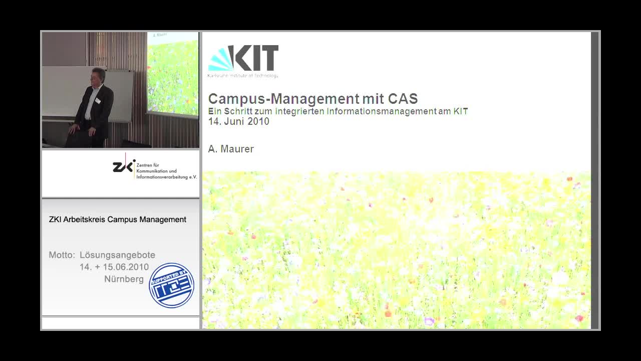 Campus-Management mit CAS - Ein Schritt zum integrierten Informationsmanagement am KIT preview image