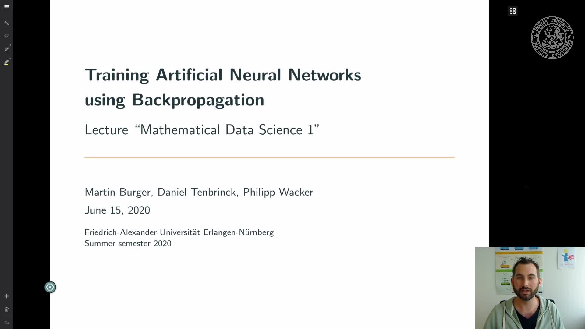 Training Artificial Neural Networks using Backpropagation preview image