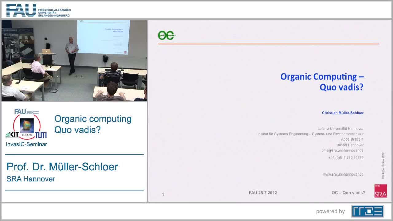 Organic Computing - Quo vadis? preview image