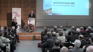 Begrüßung durch Joachim Herrmann, MdL, Bayerischer Staatsminister des Innern preview image