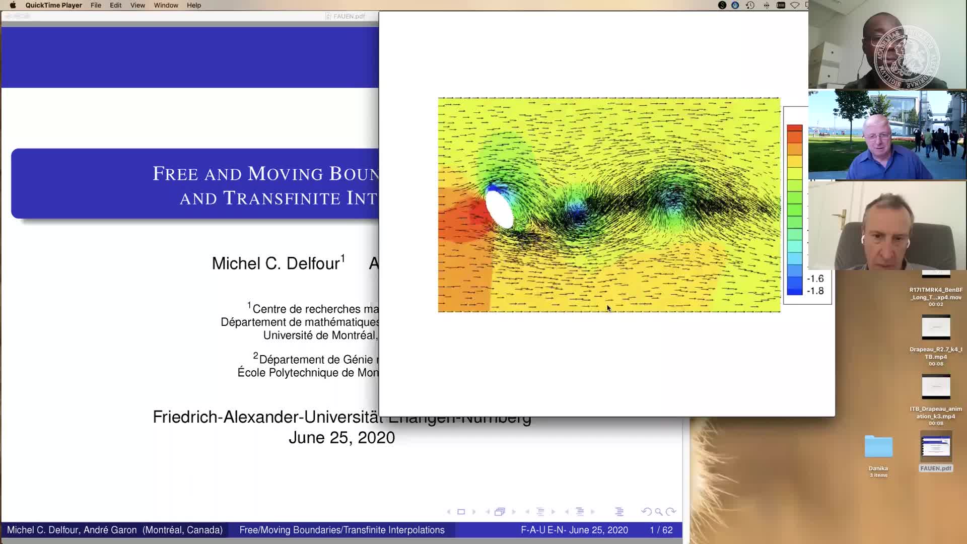 Transfinite Interpolations in Free and Moving Boundary Problems (Michel Delfour, Université de Montréal) preview image