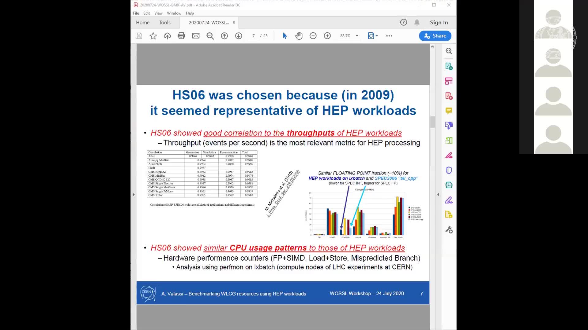Benchmarking CPU resources with HEPIX preview image