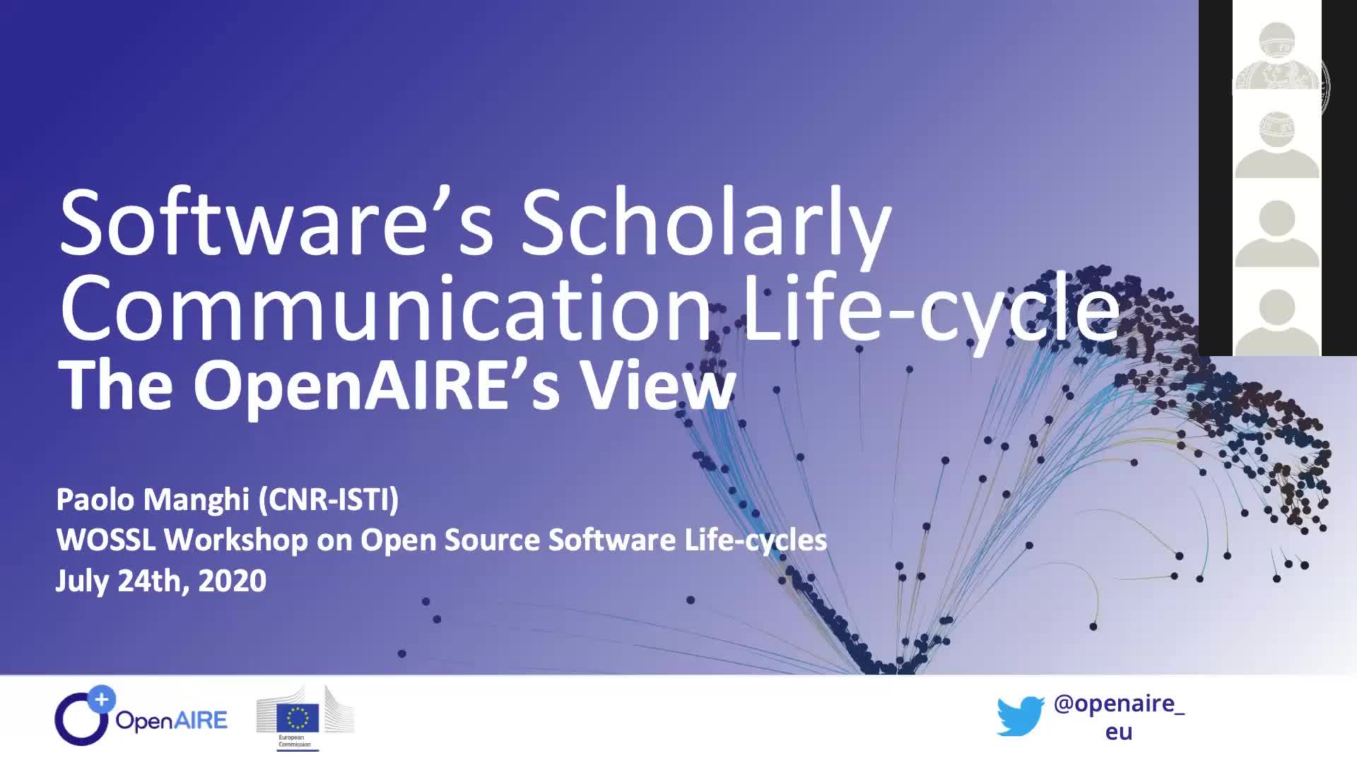 Software's Scholarly Communication Life-cycle preview image