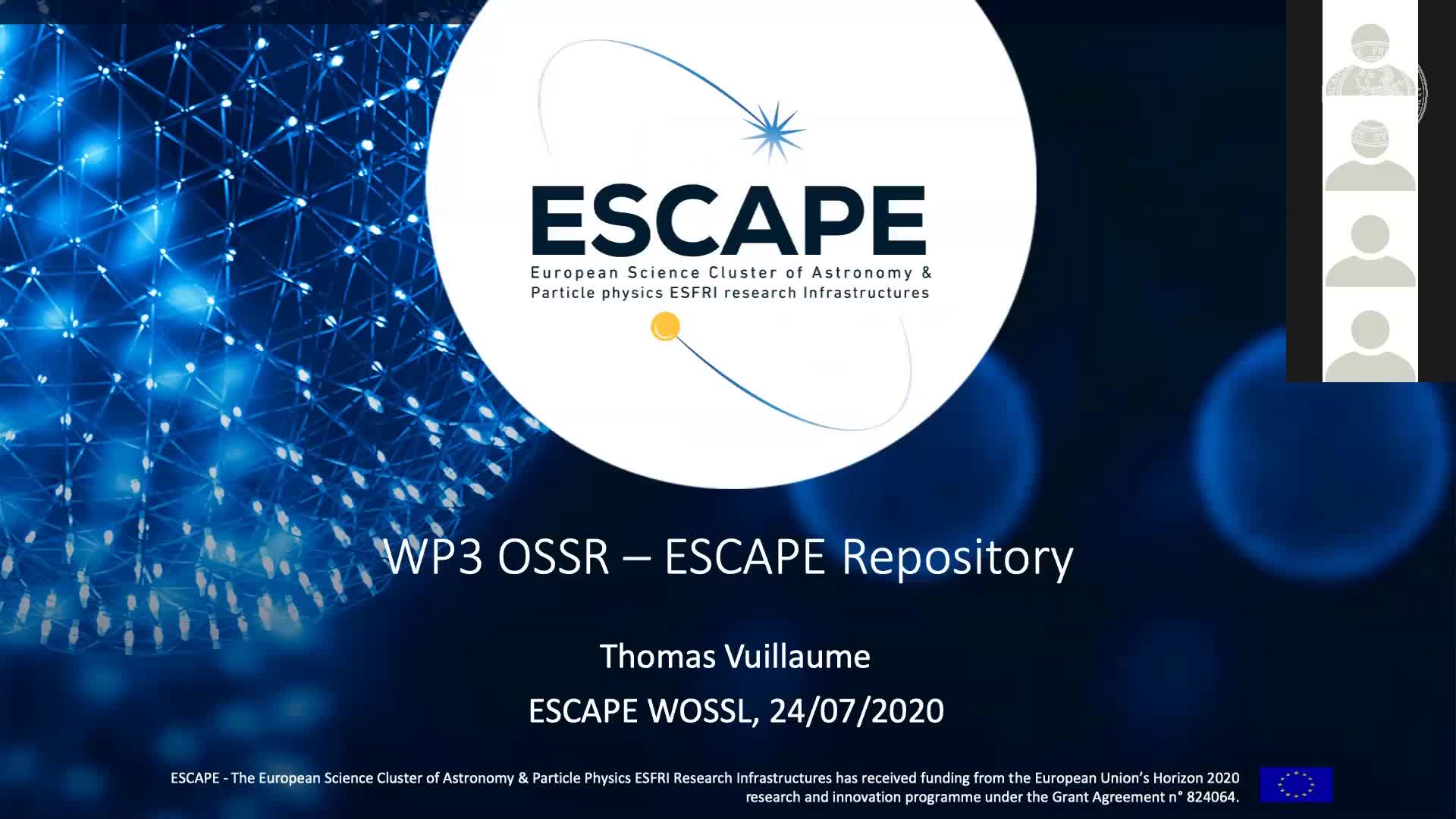 OSSR: ESCAPE Repository and Catalogue preview image