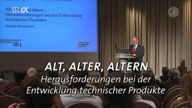 Alt, Alter, Altern - Herausforderungen bei der Entwicklung technischer Produkte preview image