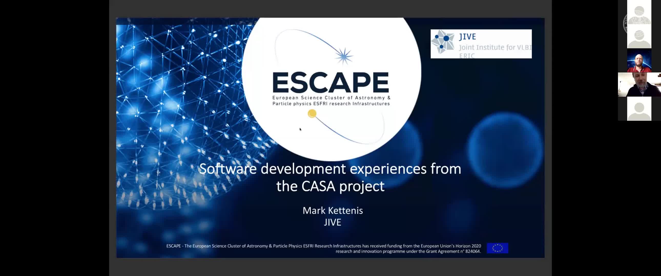 Software development experiences from the CASA project preview image