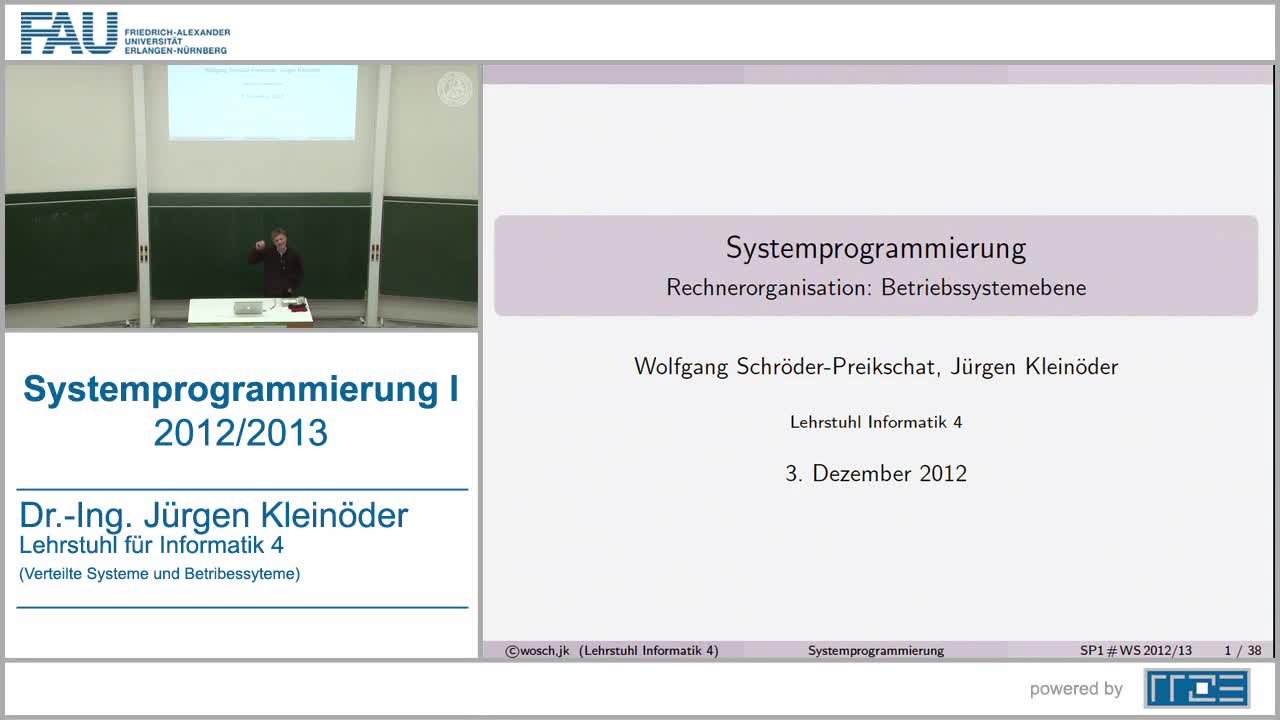 Systemprogrammierung 1 (SP1) preview image