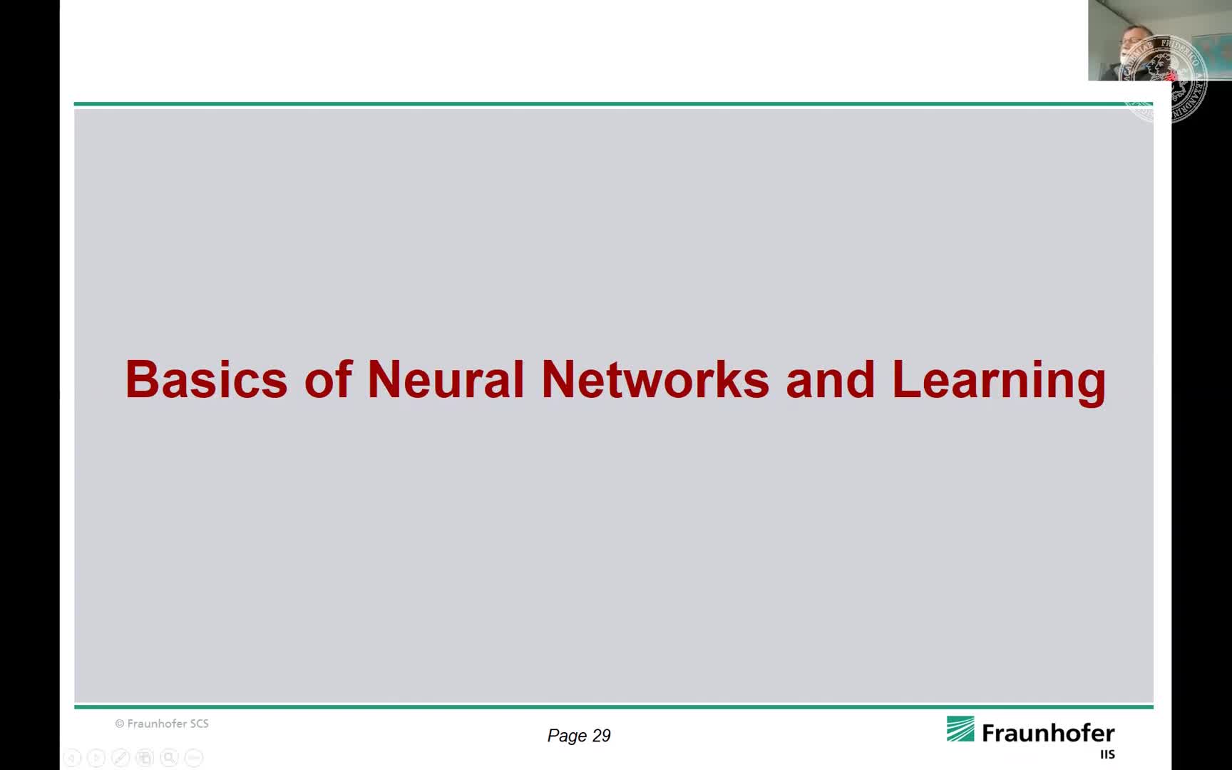 Mathematische Grundlagen zu Künstliche Intelligenz, Neuronale Netze und Data Analytics I preview image