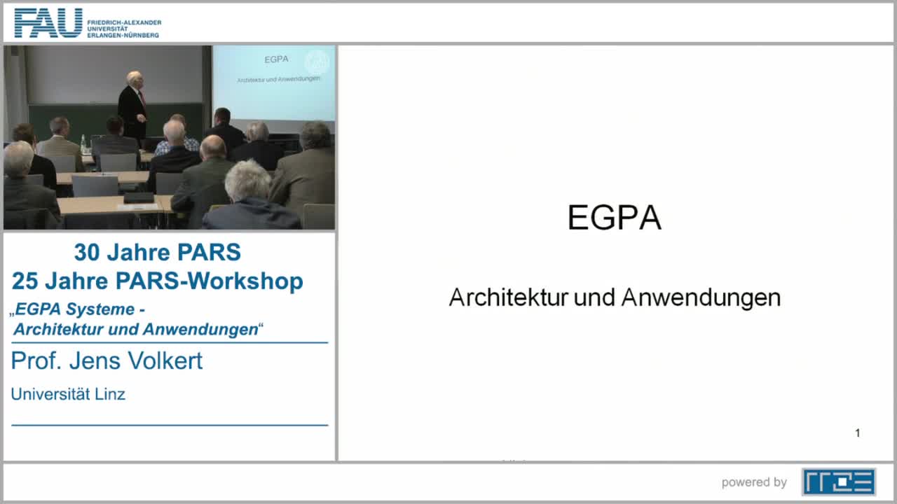 EGPA System -Architektur und Anwendungen preview image