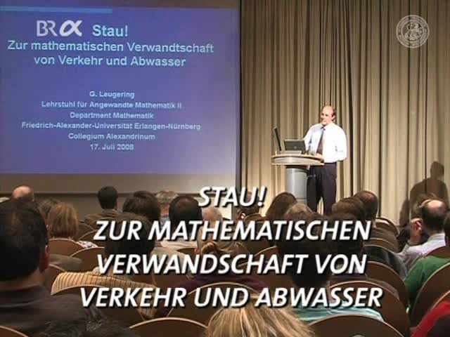 Stau! - Zur mathematischen Verwandtschaft von Verkehr und Abwasser preview image