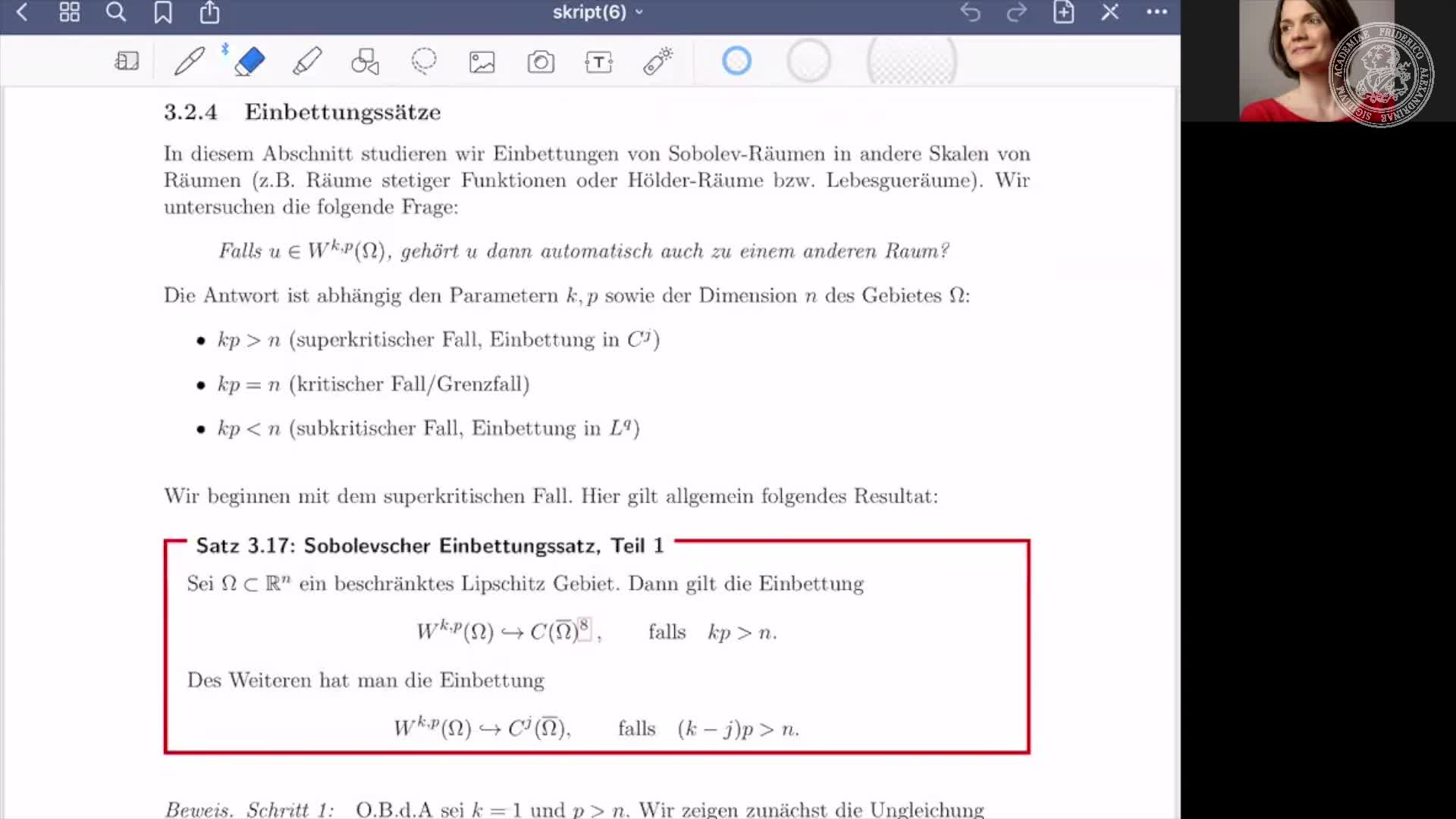 Partielle Differentialgleichungen I preview image